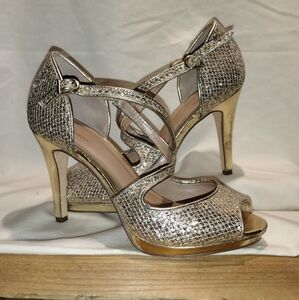 Gold Style&co. Heels